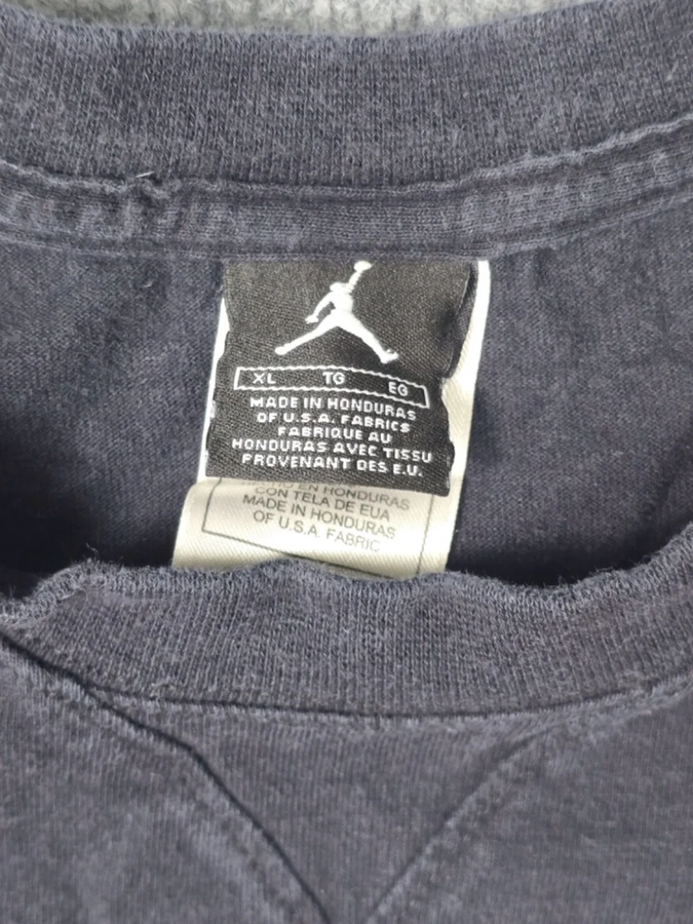 Vintage Nike Air Jordan 4 Black Cat 1989 Flight T-Shirt Mens XL Great Condition